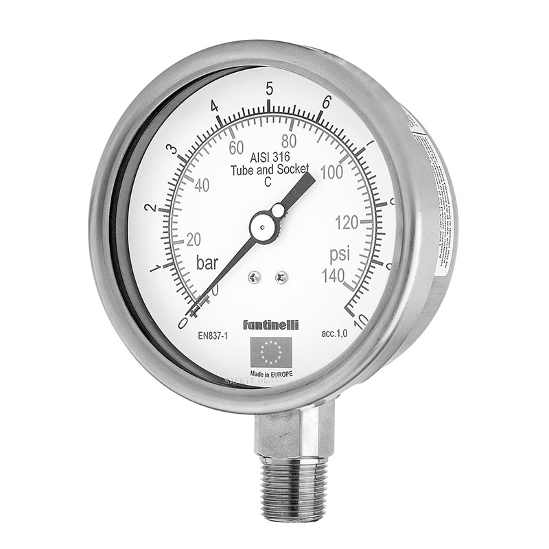 Bourdon Tube Pressure Gauge